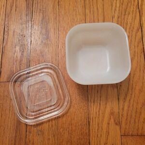 Balkan Yogurt Maker Glass Container with Lid Vintage Kitchenware Collectible